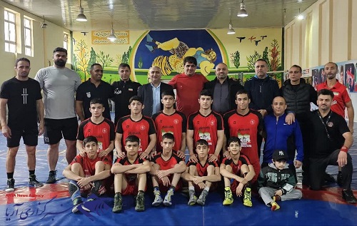 بازدید رئیس هیأت کشتی گلستان از اردوی تیم ملی کشتی آزاد دانش‌آموزان کشور