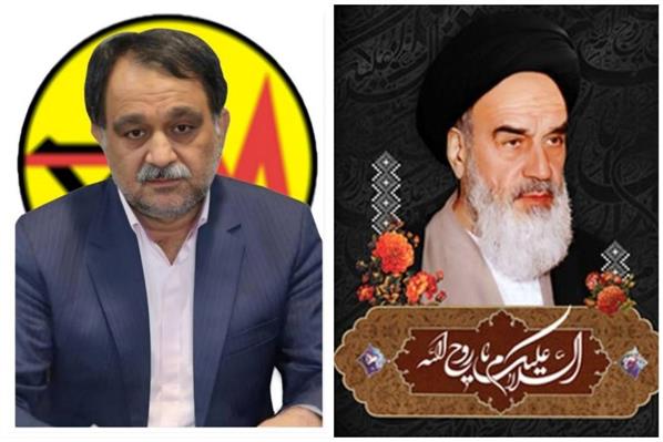 پیام مدیرعامل شرکت توزیع نیروی برق استان گلستان به مناسبت ارتحال ملکوتی امام خمینی (ره)