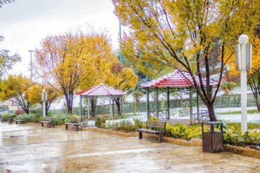 پارکهای شهر گرگان برای حضور خانواده ها امن تر شد .