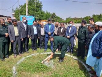 آغاز آیین كلنگ زنی پروژه آبرسانی ۲۲ روستا (مجتمع پیرواش ) شهرستان گرگان و آق قلا