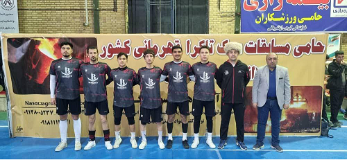 گلستان، نائب قهرمان مسابقات سپک تاکرا کشور