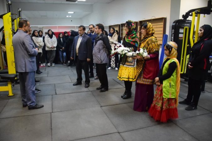 آیین افتتاحیه سالن آمادگی جسمانی دانشجویان دختر در خوابگاه حضرت زینب (س) دانشگاه علوم کشاورزی و منابع طبیعی گرگان برگزار شد