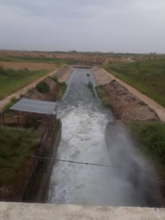 رها سازی آب از سدهای بوستان و گلستان