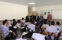 حضور میدانی نماینده مردم گرگان و آق قلا در مدارس گرگان