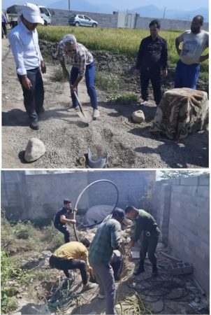 انسداد ۴۰ حلقه چاه غیرمجاز در شهرستان گنبدکاووس