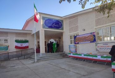 افتتاح مدرسه قلم‌چی ۴۰۴ در قورچای آزادشهر