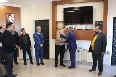آیین تودیع و معارفه هیات دیوان محاسبات اداره کل نوسازی مدارس گلستان