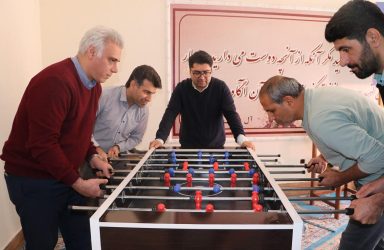 برگزاری مسابقات ورزشی به مناسبت دهه فجر انقلاب اسلامی در اداره کل نوسازی مدارس گلستان