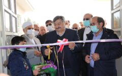 آیین افتتاح مدرسه خیّرساز در شهرستان آق قلا