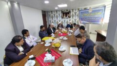 جلسه شورای معاونین بنیاد مسکن انقلاب اسلامی استان گلستان برگزار شد