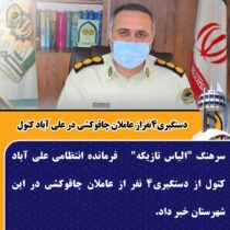 دستگیری۴نفراز عاملان چاقوکشی در علی آباد کتول