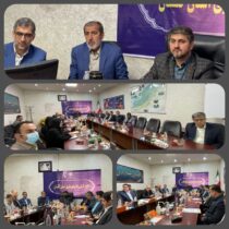 پنجمین جلسه شورای هماهنگی راه و شهرسازی استان گلستان با نماینده مردم شریف گرگان و آق قلا و  مدیران کل زیرمجموعه وزارت راه وشهرسازی استان