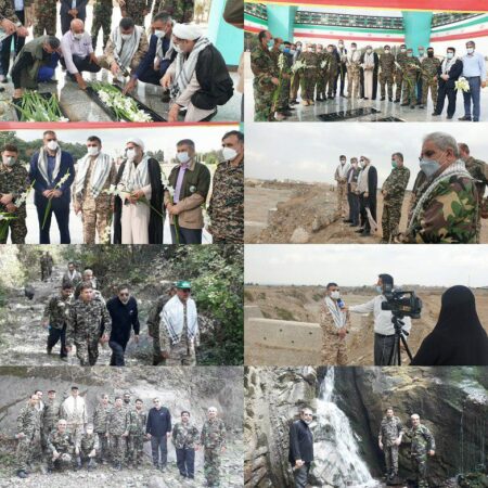 زیارت مزار شهدای گمنام، بازدید و اردوی فرهنگی ورزشی توسط بسیجیان سازمان جهادکشاورزی استان گلستان