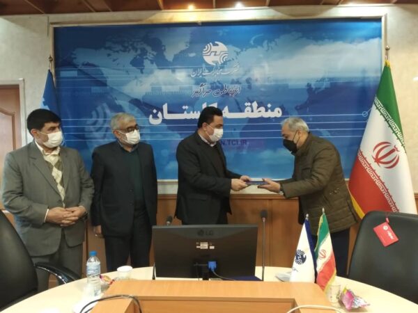 تجلیل از مولف کتاب” IPV6″  در مخابرات منطقه گلستان