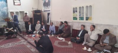حضورمدیر مخابرات شهرستان گرگان در میز خدمت روستاهای قلی آباد و والش آباد