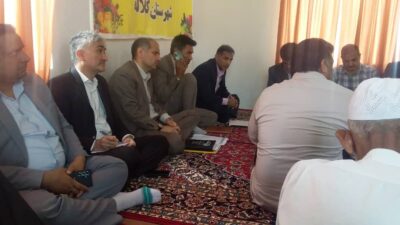 برگزاری میز خدمت در روستای آقچی با هدف رفع مشکلات مخابرات مردم این روستا