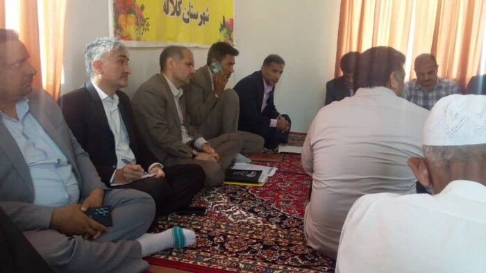برگزاری میز خدمت در روستای آقچی با هدف رفع مشکلات مخابرات مردم این روستا