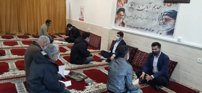 دیدار مردمی رئیس حوزه قضایی  مراوه تپه