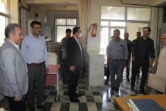 دیدار مدیر مخابرات منطقه گلستان با کارکنان اداره مخابرات آق قلا