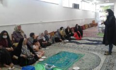 آموزش گل وگیاه به شهروندان کوی شریعتی گرگان