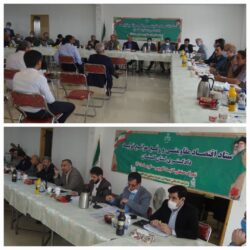 برگزاری جلسه ستاد اقتصاد مقاومتی و رفع موانع تولید استان گلستان در شهرک صنعتی گنبد