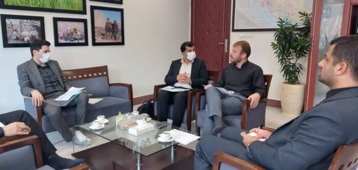 دیدار مهندس حسینی، مدیرکل بنیاد مسکن استان گلستان با معاون بنیاد مستضعفان و رییس سازمان اموال و املاک بنیاد مستضعفان کشور