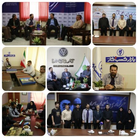 دیدار مدیر روابط عمومی و امور بین‌الملل به همراه کارشناسان حوزه روابط عمومی دانشگاه علوم پزشکی به مناسبت روز خبرنگار