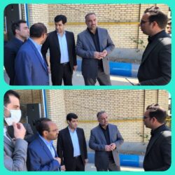 بازدید رئیس کل دادگستری استان ، دادستان مرکز استان ،مدیر عامل شرکت شهرک های صنعتی استان از واحدهای صنعتی زرین کالای گلستان