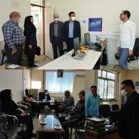 بازدید مدیر مخابرات منطقه گلستان از اداره مخابرات مراوه تپه