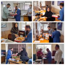 دیدار صمیمانه رئیس مخابرات شهرستان کردکوی  با کارکنان