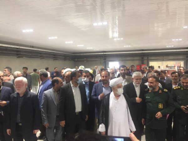 افتتاح کارخانه ریسندگی ماهوت شمال در شهرک صنعتی علی آباد