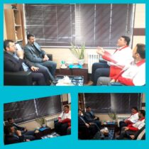 دیدارمدیرکل محترم بهداشت،درمان وبیمه های اجتماعی کمیته امدادکشور و مدیرکل محترم کمیته امداد استان گلستان با مدیرعامل محترم جمعیت هلال احمر استان