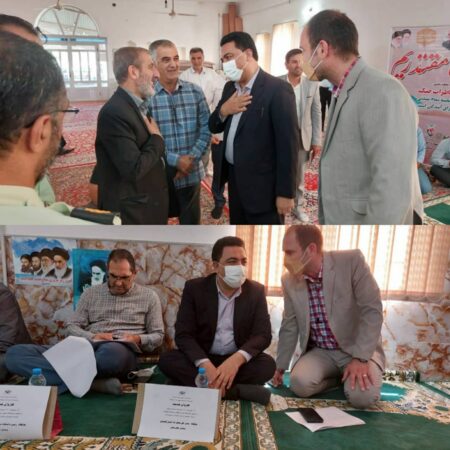 حضور مدیر مخابرات منطقه گلستان در میز خدمت روستاهای توابع شهرستان آق قلا