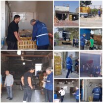 تمامی مراکز عرضه مرغ زنده جاده امیرآباد گرگان توسط دامپزشکی اخطار کتبی دریافت کردند .