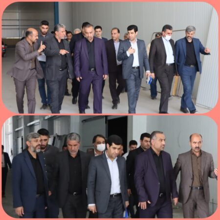 بازدید از طرح صنعتی کشت و صنعت گرگان مستقر در شهرک صنعتی گرگان یک