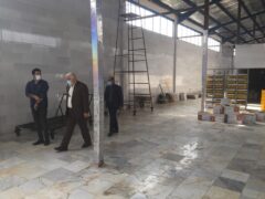 بازدید رئیس سازمان صنعت ، معدن و تجارت استان گلستان از طرح تولید نبات جوادی نسب در ناحیه صنعتی گوزن فارس شهرستان گرگان