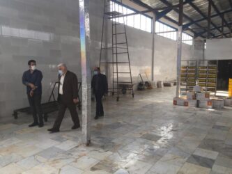 بازدید رئیس سازمان صنعت ، معدن و تجارت استان گلستان از طرح تولید نبات جوادی نسب در ناحیه صنعتی گوزن فارس شهرستان گرگان