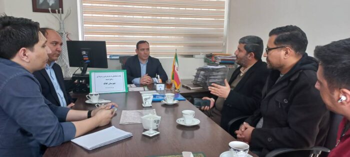جلسه هماهنگی و رفع مشکلات اتحادیه مشاورین املاک در شهرستان کلاله