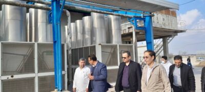 بازدید مدیر کل دامپزشکی استان گلستان  از کارخانه جوجه کشی ماکیان مهر شهرستان گالیکش