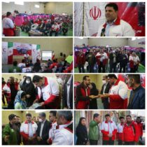 برگزاری تمرین آمادگی در برابر زلزله در گلستان با محوریت خانه های هلال