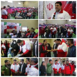 برگزاری تمرین آمادگی در برابر زلزله در گلستان با محوریت خانه های هلال