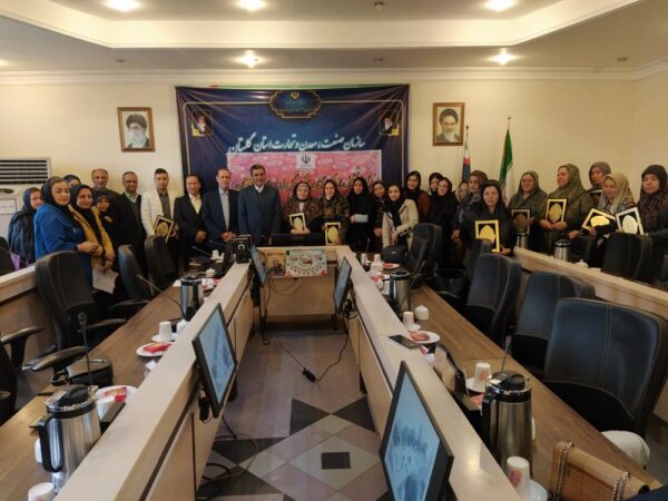 تجلیل از برگزیدگان سومین جشنواره گره زرین استان گلستان
