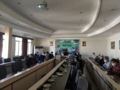 برگزاری جلسه آموزشی نحوه کار با سامانه جامع تجارت برای واحد های تولیدی صنایع معدنی استان گلستان