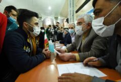 برپایی میز خدمت با حضور استاندار گلستان در علی آبادکتول