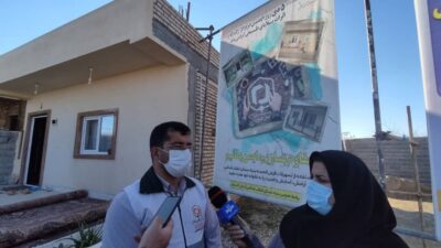 آئین افتتاح و بهره برداری از ۷۱۰ واحد مسکونی مقاوم سازی شده در روستای کورکلی