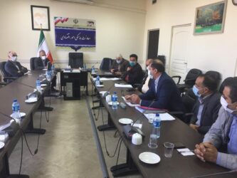 برگزاری جلسه کارگروه تسهیل و رفع موانع تولید استان گلستان با حضور رئیس سازمان صنعت