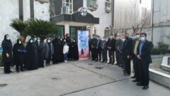 مراسم تجلیل از مادران و همسران شهدای مخابرات منطقه گلستان