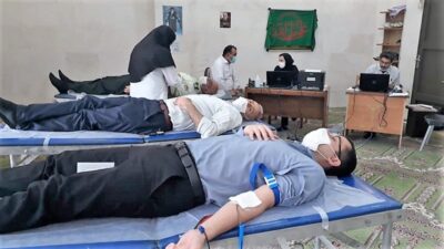 کارکنان دادگستری استان برای کمک به بیماران نیازمند داوطلب شدند.