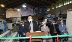 آئین افتتاح متمرکز پروژه های دهه فجر شهرستان آق قلا برگزار شد.