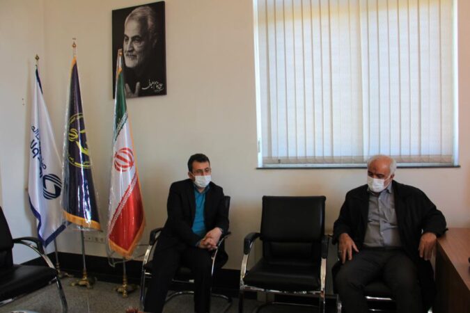 نشست صمیمی مدیرکل کمیته امداد گلستان با دستیار استاندارگلستان در مشارکتهای مردمی و امور خیریه
